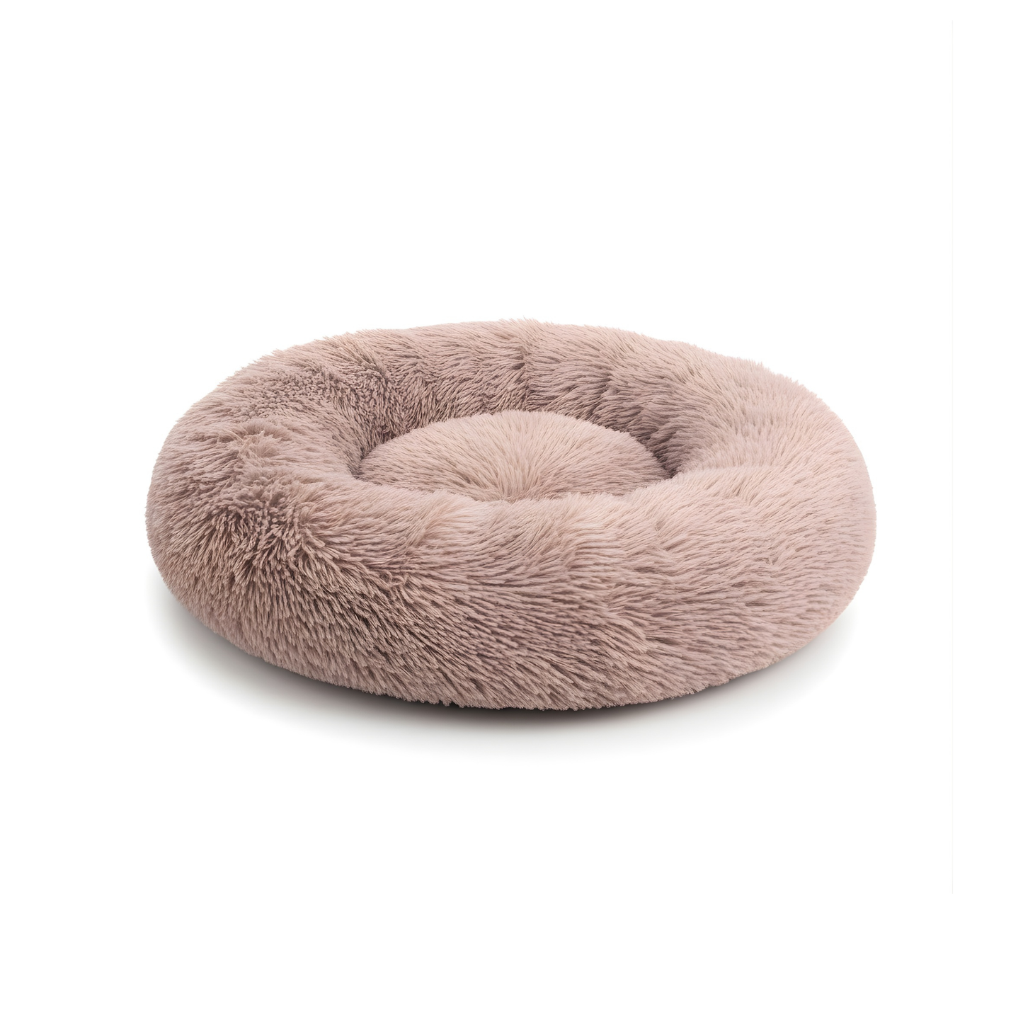 Rundes Plüsch-Hundebett – Superweich & beruhigend für entspannten Schlaf