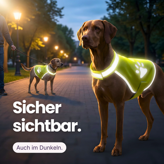 Reflektierende Hundeweste – Hohe Sichtbarkeit für sichere Spaziergänge