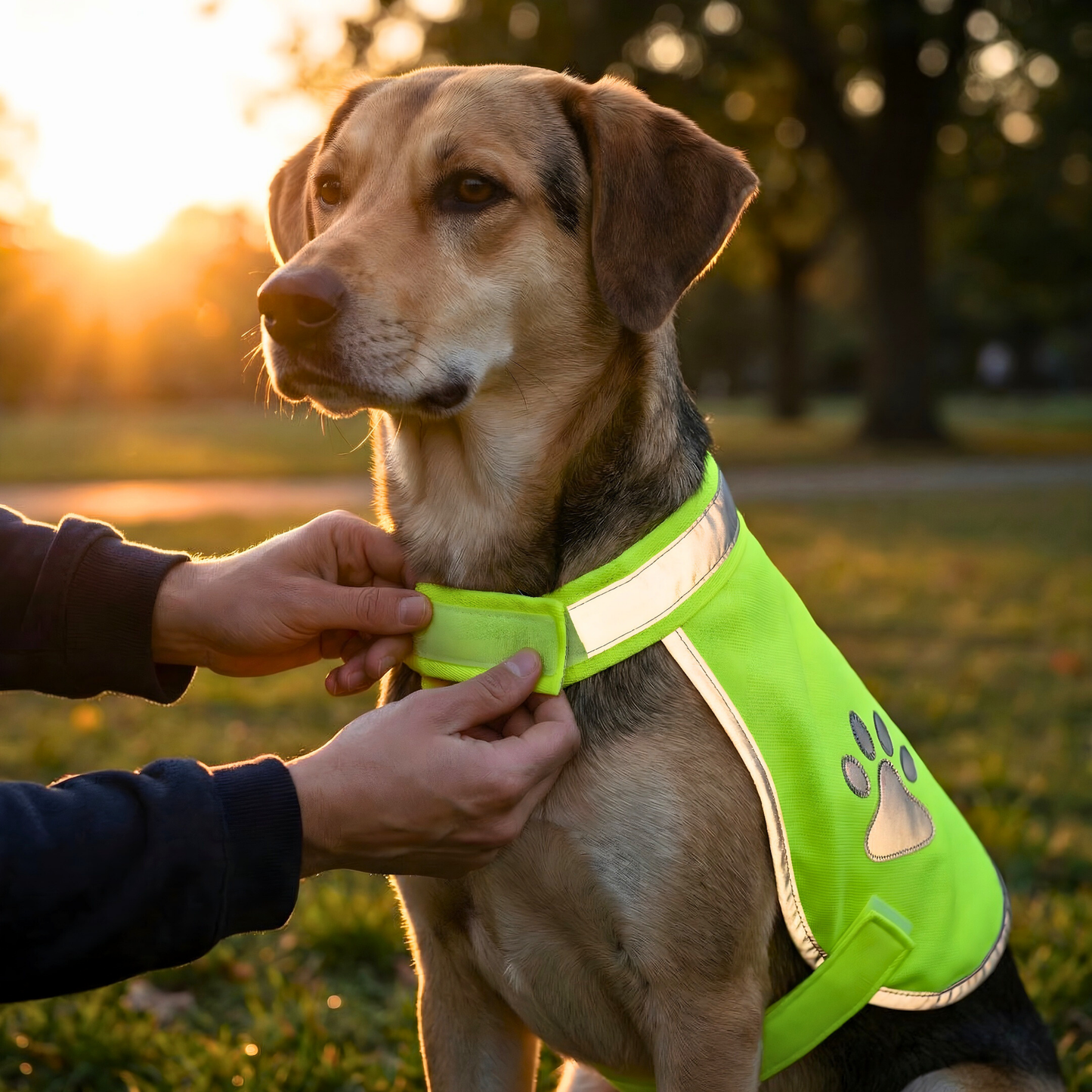Reflektierende Hundeweste – Hohe Sichtbarkeit für sichere Spaziergänge