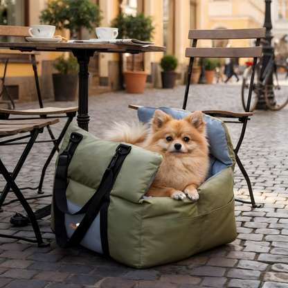 Hunde-Autositz – Sicheres Reisebett für entspannte Autofahrten