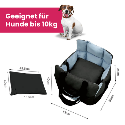Hunde-Autositz – Sicheres Reisebett für entspannte Autofahrten