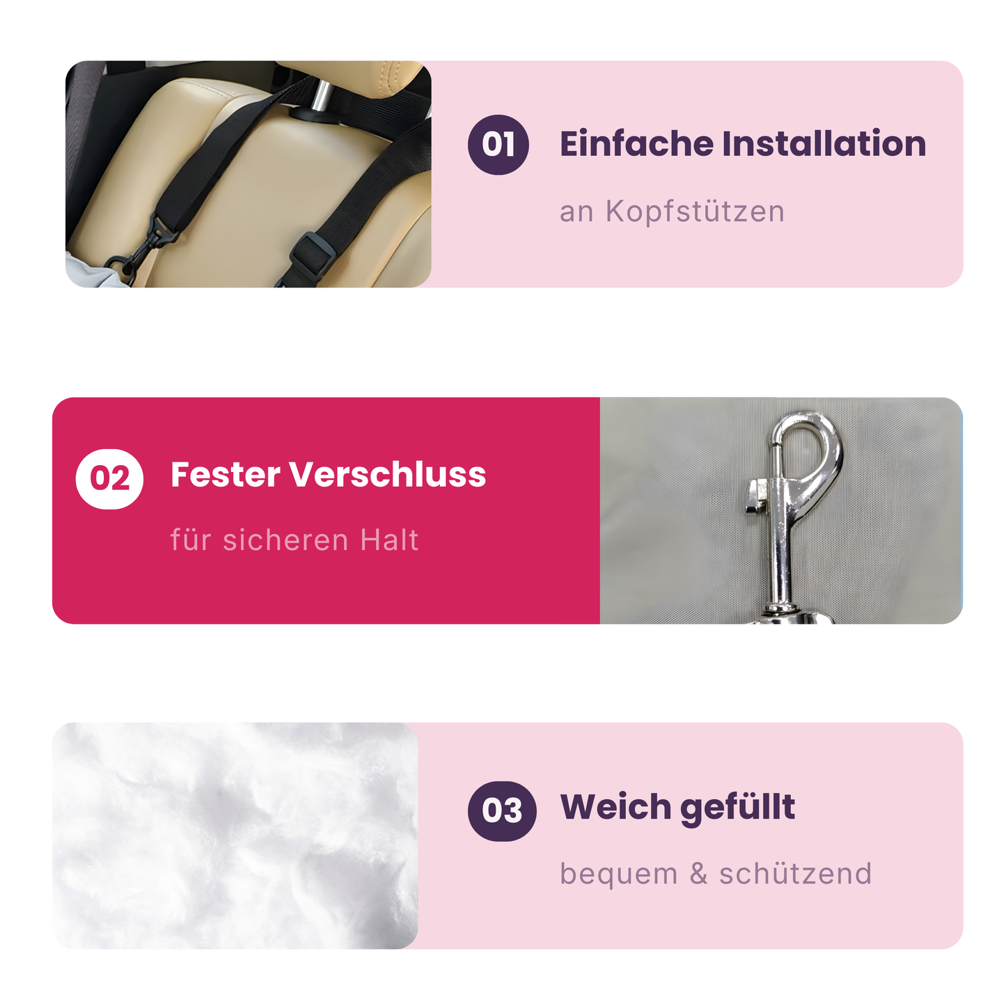 Hunde-Autositz – Sicheres Reisebett für entspannte Autofahrten